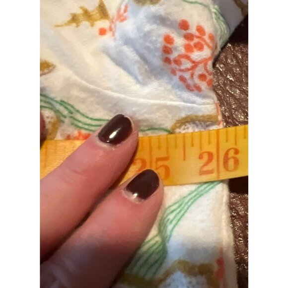 Vintage Miss K Floral Nightgown With Ruffle Hem & Peter Pan Collar - Picture 5 of 7